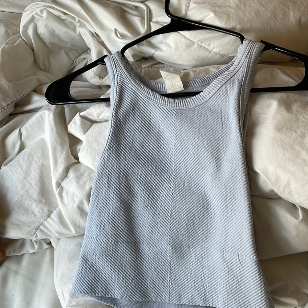 Light blue tank